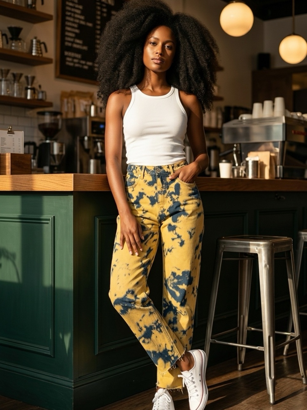 From The Makers of Free People Baykan Denim Straight Leg Jeans
